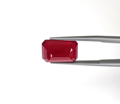 Natural Ruby Bangkok Octagon 16x10 MM