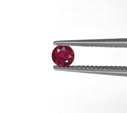Natural Ruby Bangkok Round 4.5 MM