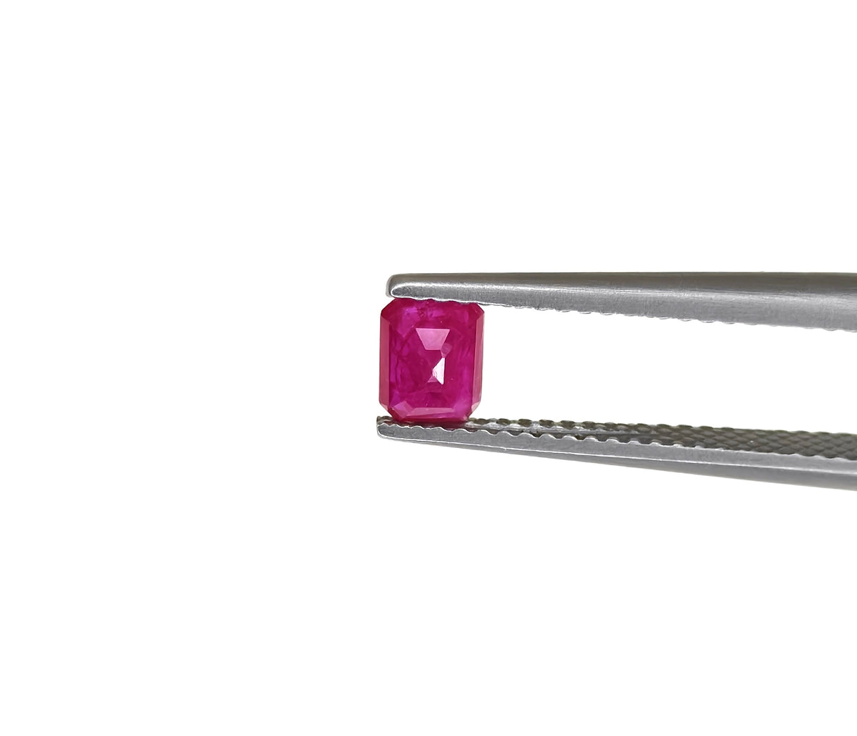 Natural Ruby Mozambique Octagon 5x4 MM