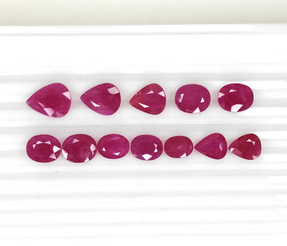 Natural Ruby Mozambique Oval / Pear 40.70 carat