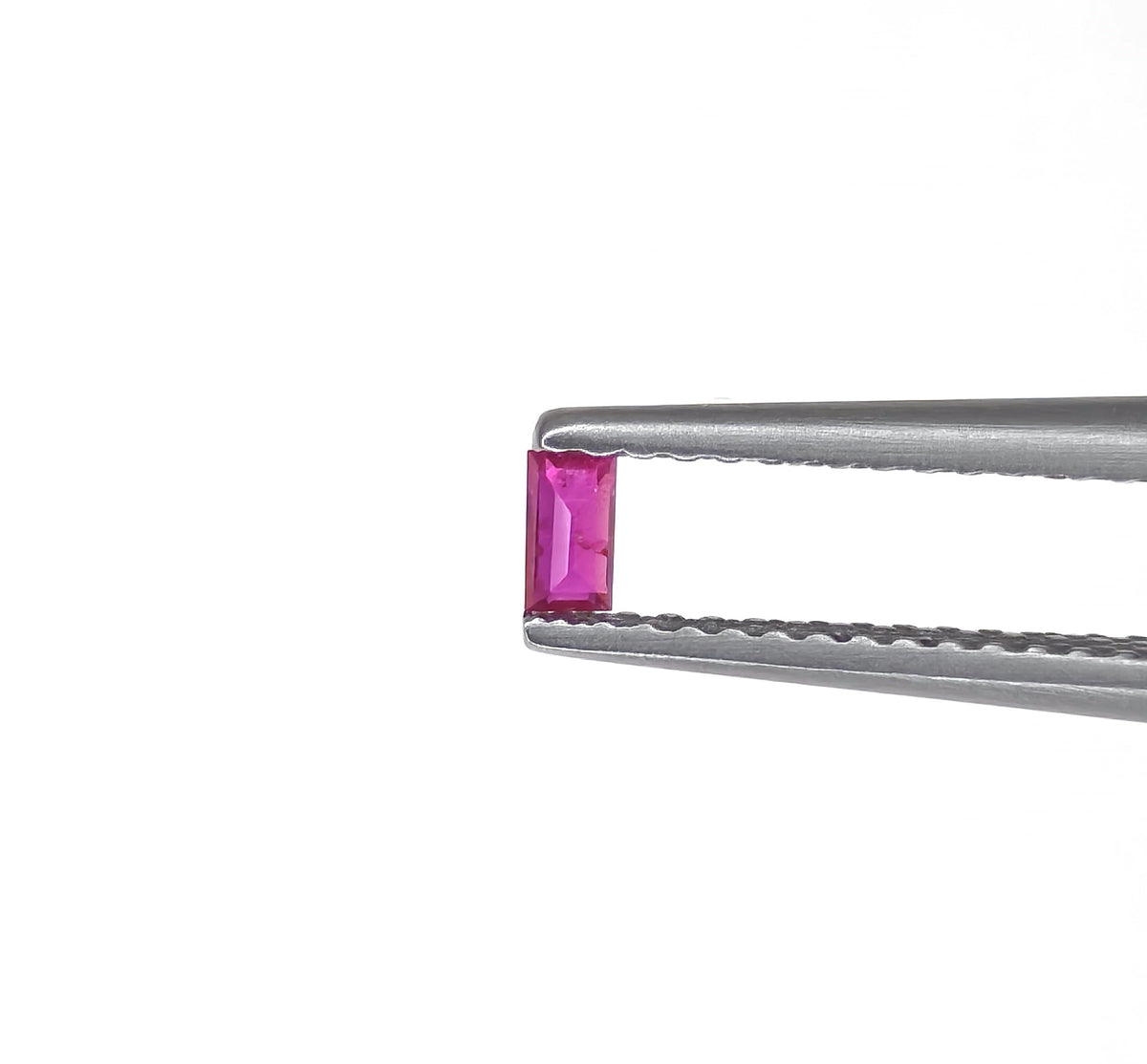 Natural Ruby Mozambique Baguette 3X1.5 MM