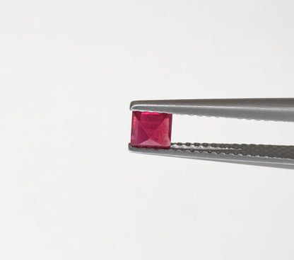 Natural Ruby Bangkok Square 3.5 MM