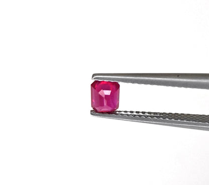 Natural Ruby Bangkok Octagon 5X4 MM