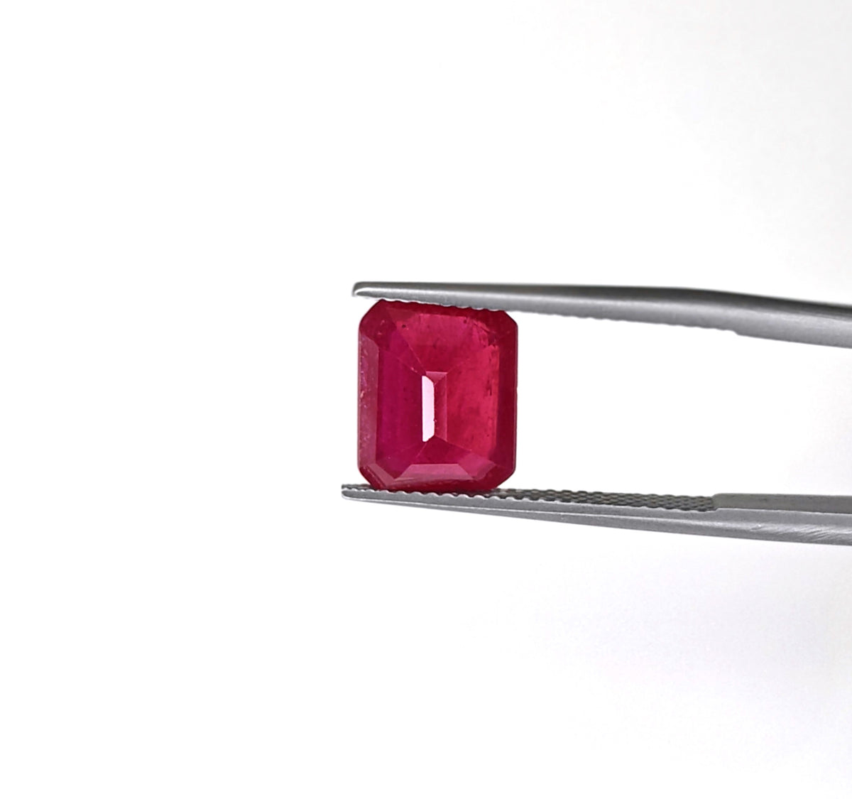 Natural Ruby Bangkok Octagon 11x9 MM