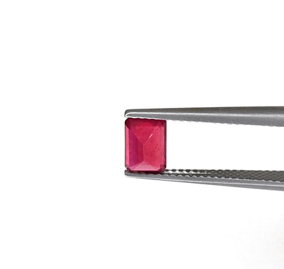 Natural Ruby Bangkok Octagon 7x5 MM