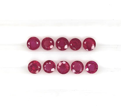Natural Ruby Bangkok Round 4 MM