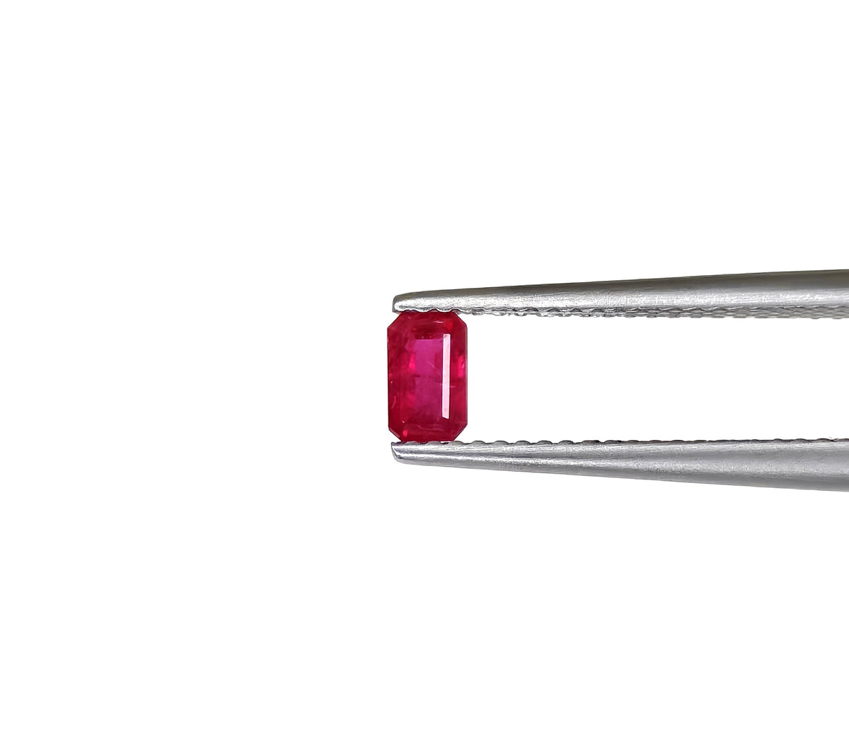 Natural Ruby Mozambique Octagon 5x3 MM