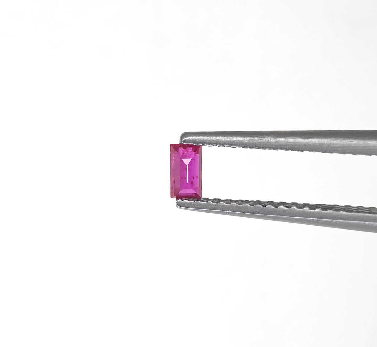 Natural Ruby Mozambique Baguette 4x2 MM