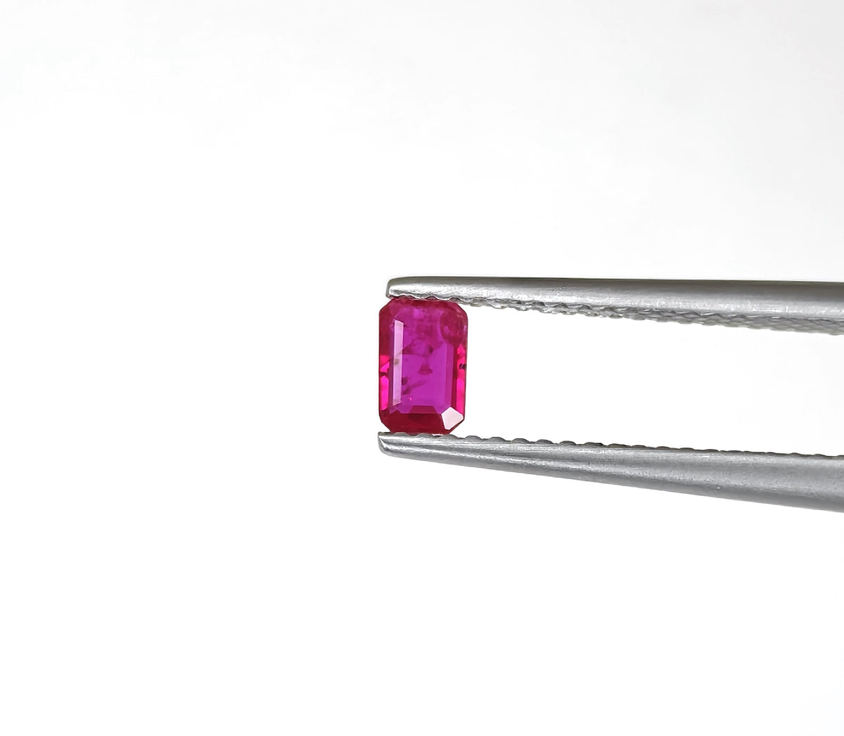 Natural Ruby Mozambique Octagon 5x3 MM