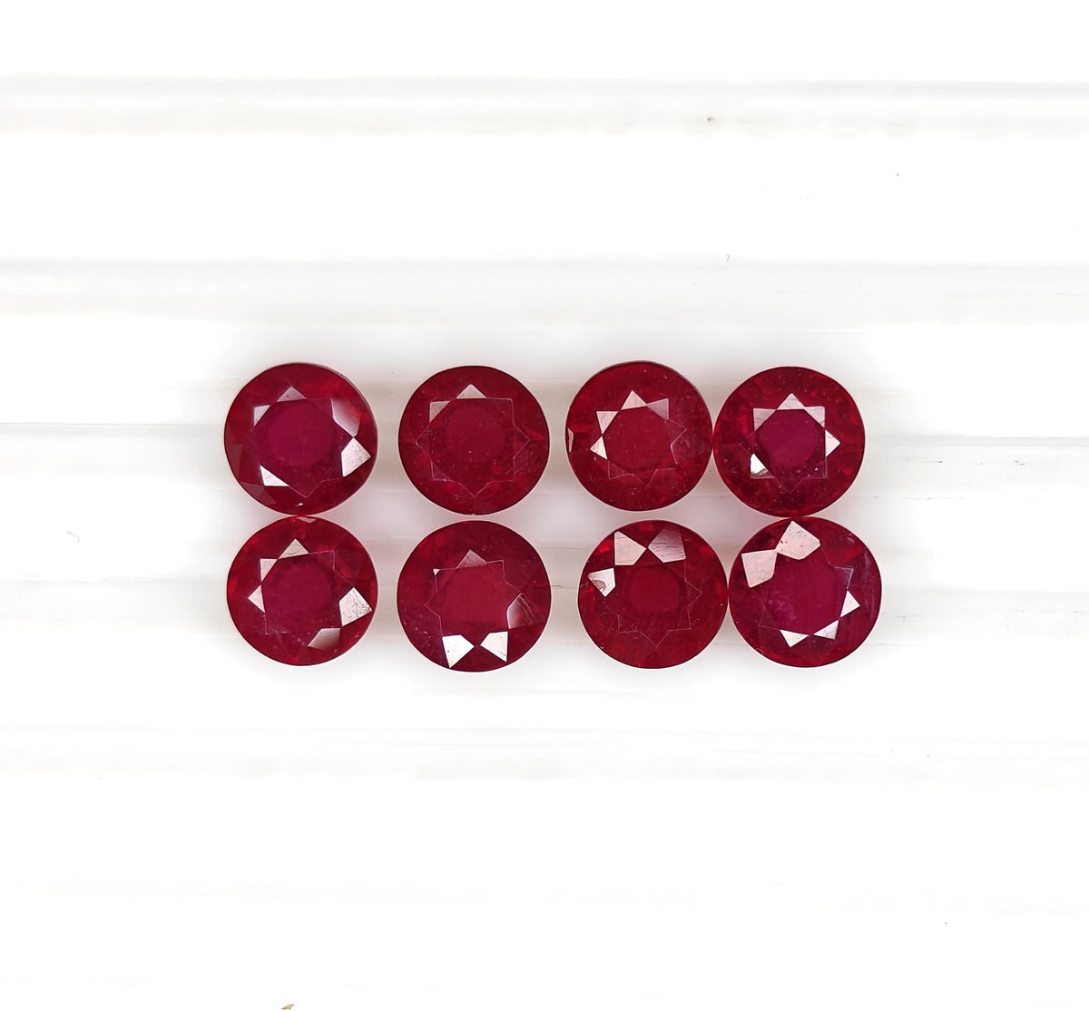 Natural Ruby Bangkok Round 7 MM