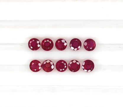 Natural Ruby Bangkok Round 4 MM