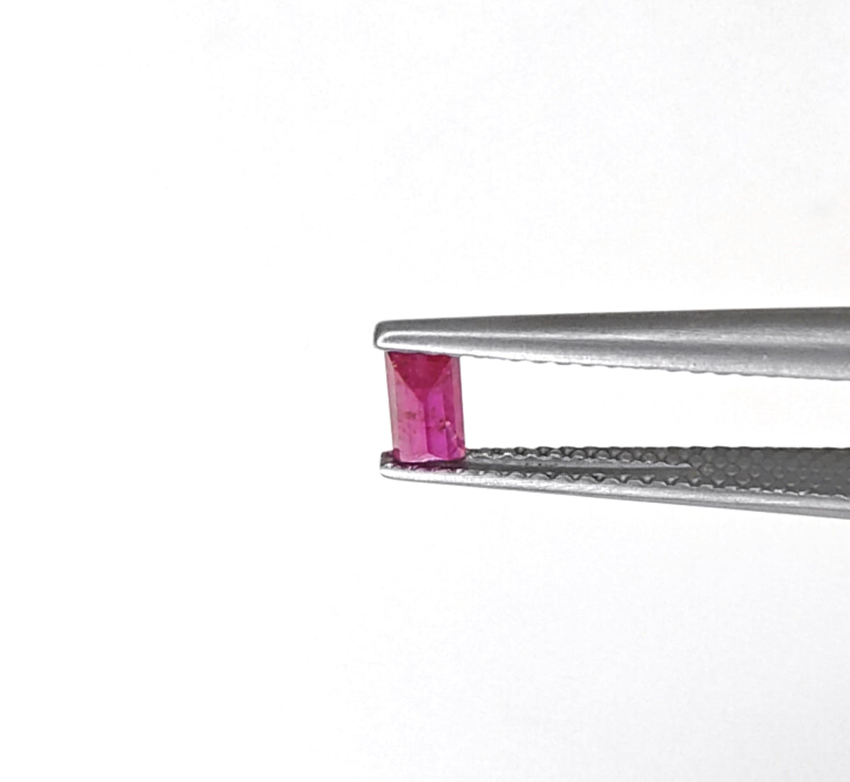 Natural Ruby Mozambique Baguette 5X2.5 MM
