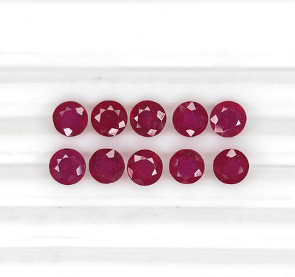 Natural Ruby Bangkok Round 6 MM