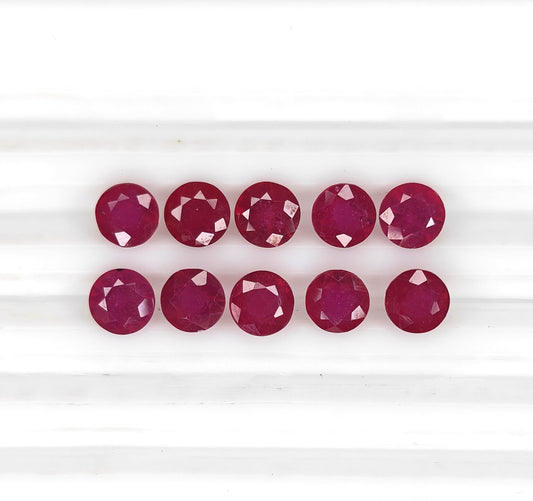 Natural Ruby Bangkok Round 6 MM