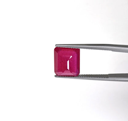 Natural Ruby Bangkok Octagon 12x10 MM