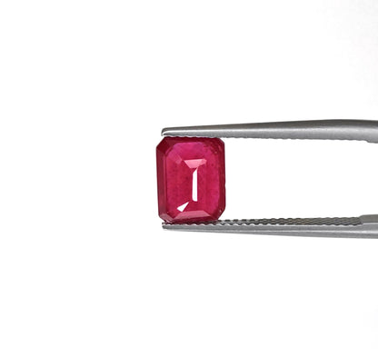 Natural Ruby Bangkok Octagon 9x7 MM