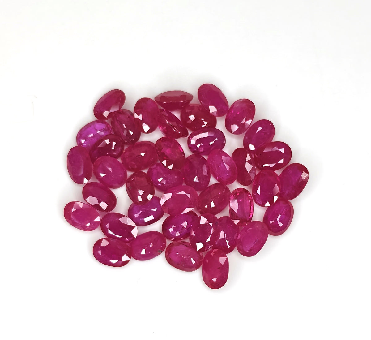 Natural Ruby Mozambique Oval 7x5 MM