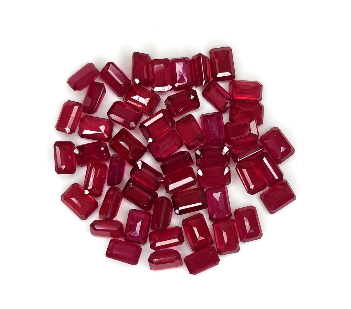 Natural Ruby Bangkok Octagon 5X4 MM