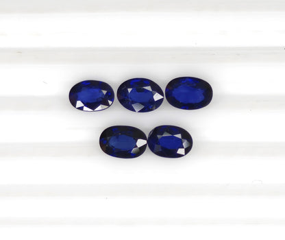 Natural Blue Sapphire Sri Lanka (Ceylon) Oval 7X5 MM