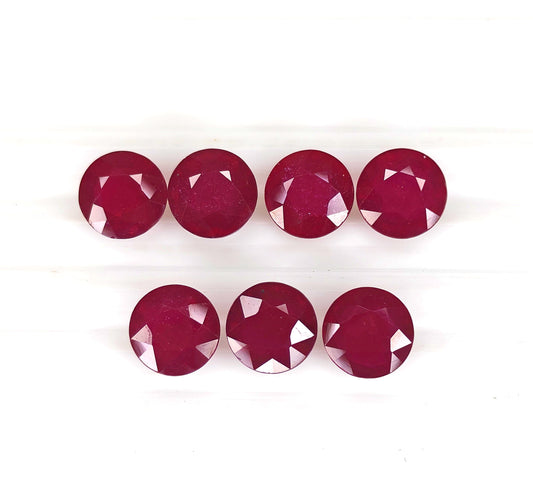Natural Ruby Bangkok Round 10 MM