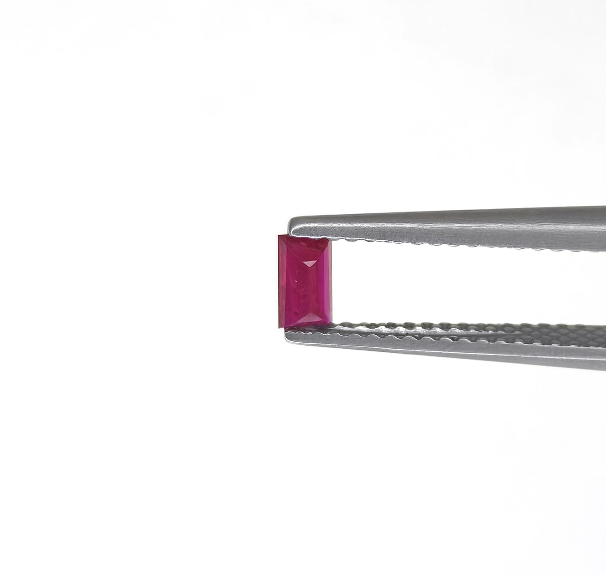 Natural Ruby Mozambique Baguette 5X2.5 MM