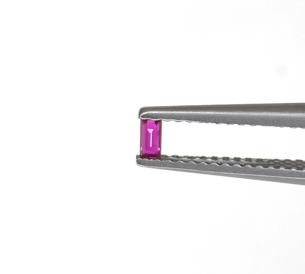 Natural Ruby Mozambique Baguette 3X1.5 MM