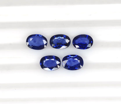 Natural Blue Sapphire Sri Lanka (Ceylon) Oval 7X5 MM