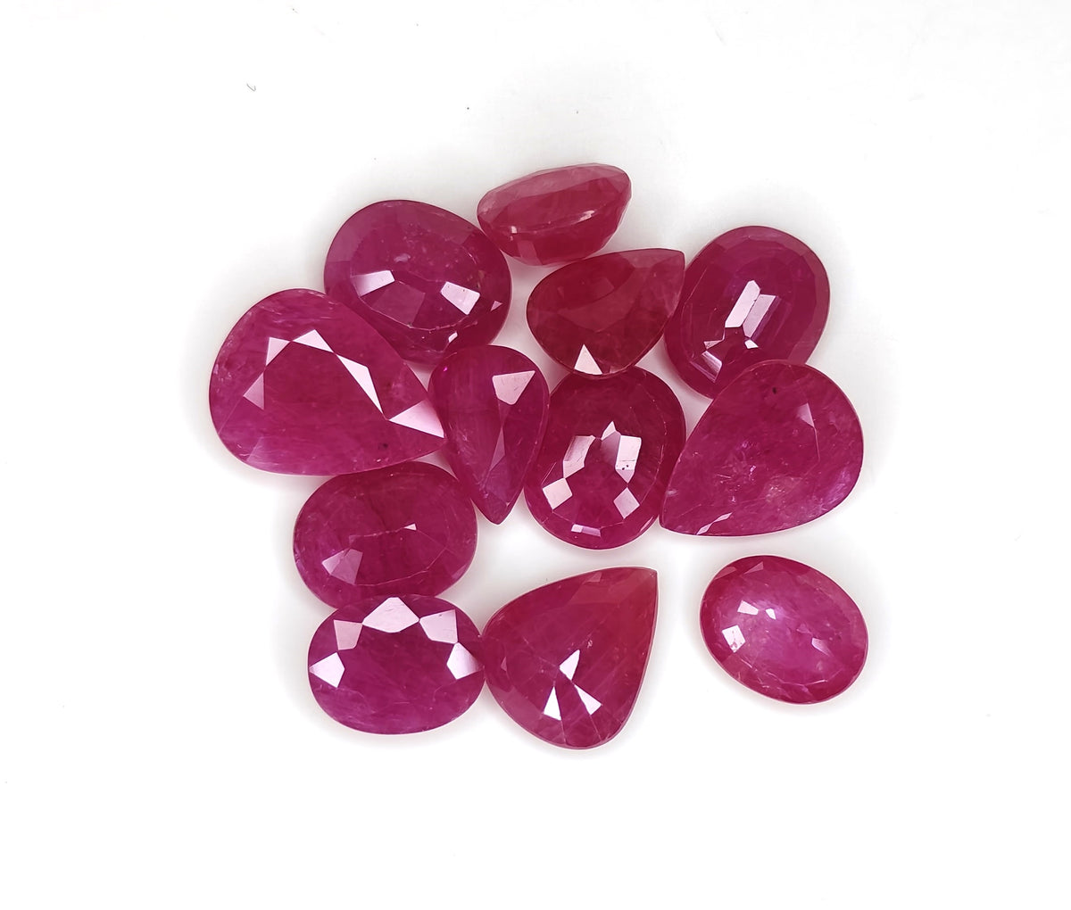 Natural Ruby Mozambique Oval / Pear 40.70 carat