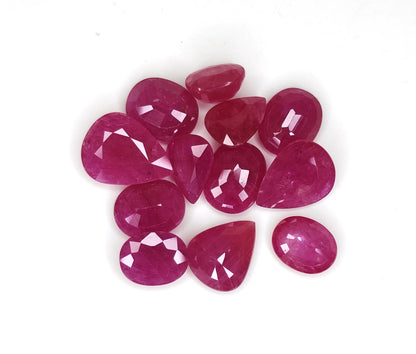 Natural Ruby Mozambique Oval / Pear 40.70 carat