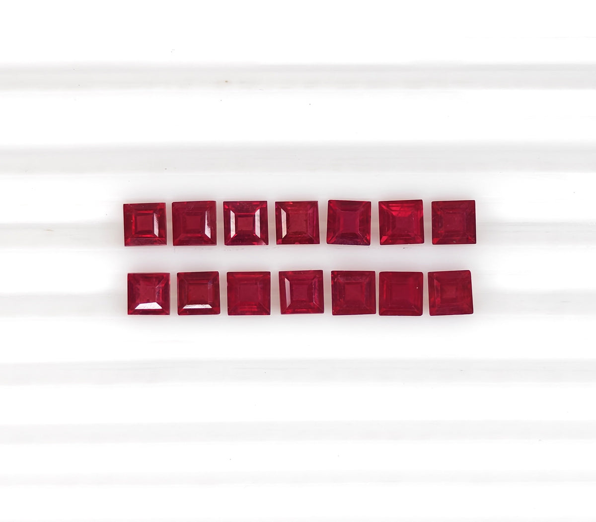 Natural Ruby Bangkok Square 4.5 MM