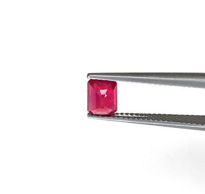 Natural Ruby Bangkok Octagon 7x5 MM