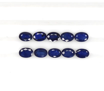 Natural Blue Sapphire Madagascar Oval 6X4 MM