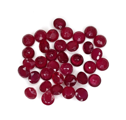 Natural Ruby Bangkok Round 8 MM