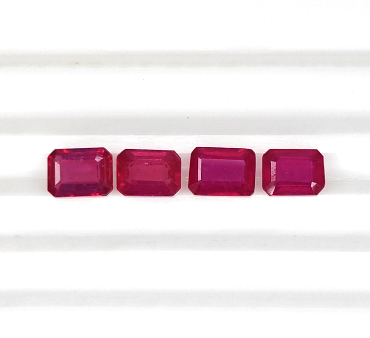 Natural Ruby Bangkok Octagon 8x6 MM