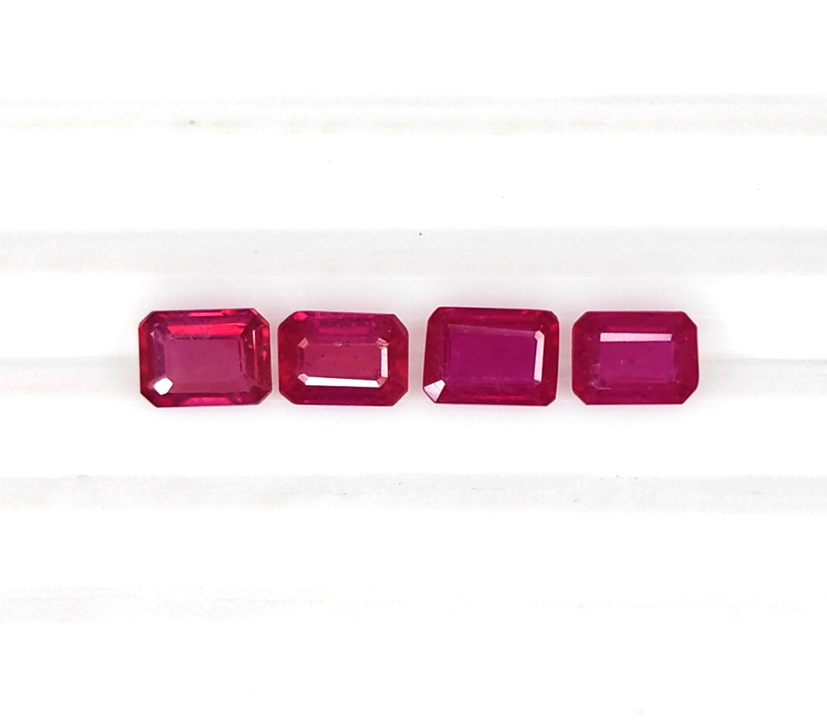 Natural Ruby Bangkok Octagon 8x6 MM