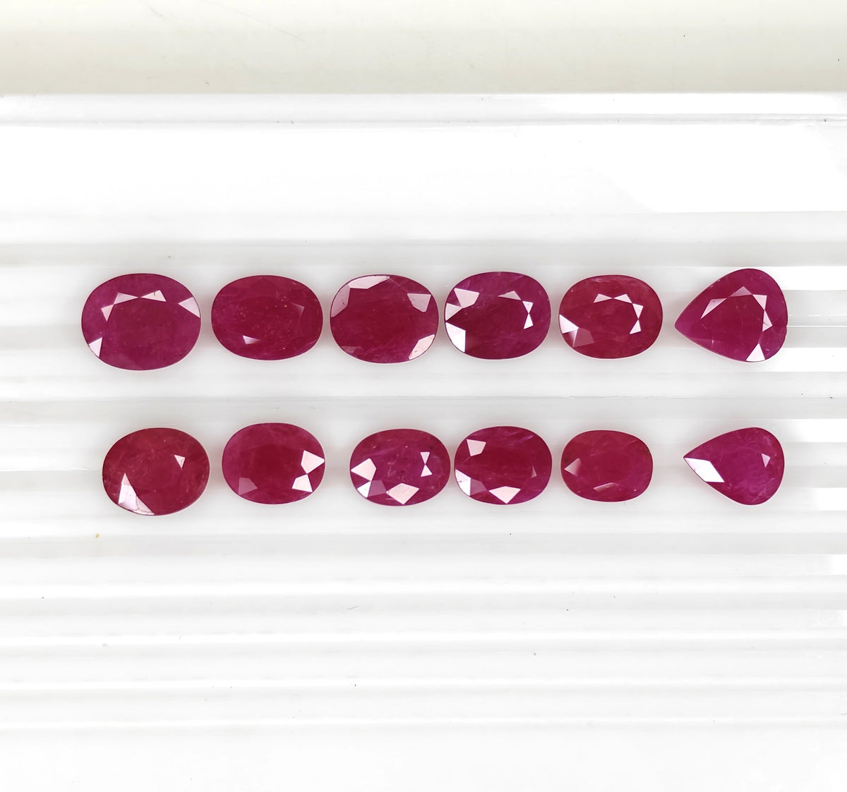 Natural Ruby Mozambique Pear 37.10 carat