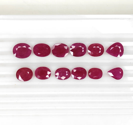 Natural Ruby Mozambique Pear 37.10 carat