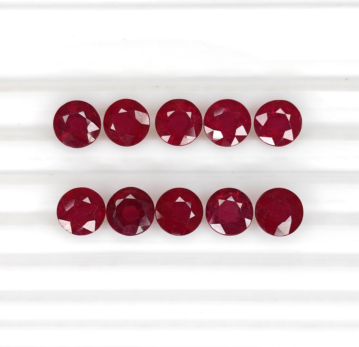 Natural Ruby Bangkok Round 8 MM