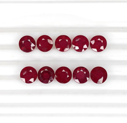 Natural Ruby Bangkok Round 8 MM