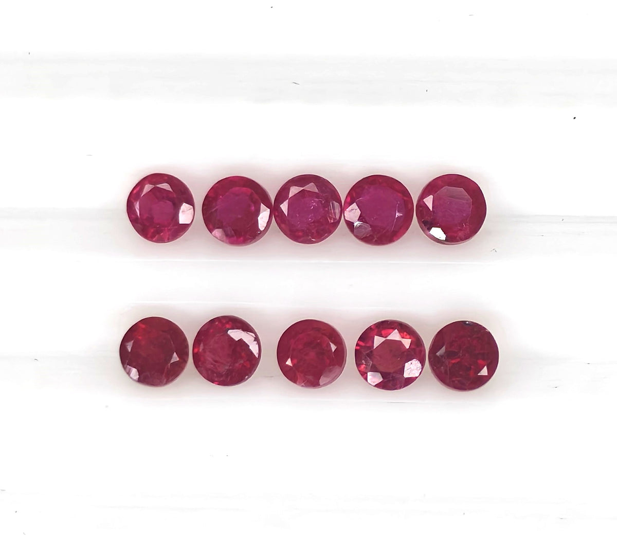 Natural Ruby Bangkok Round 3.5 MM