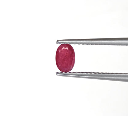 Natural Ruby Madagascar Oval 6x4 MM