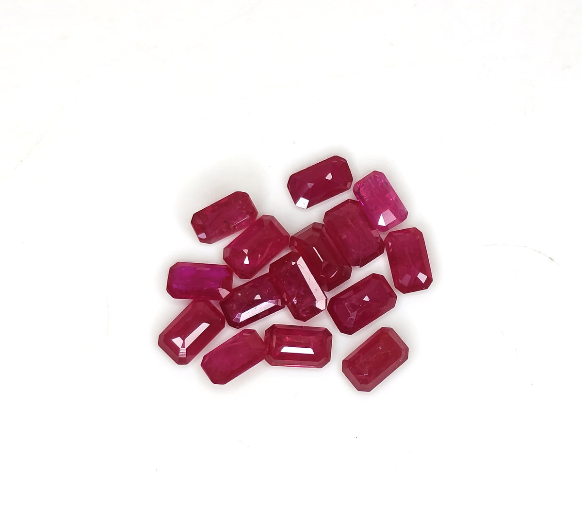 Natural Ruby Mozambique Octagon 5x3 MM