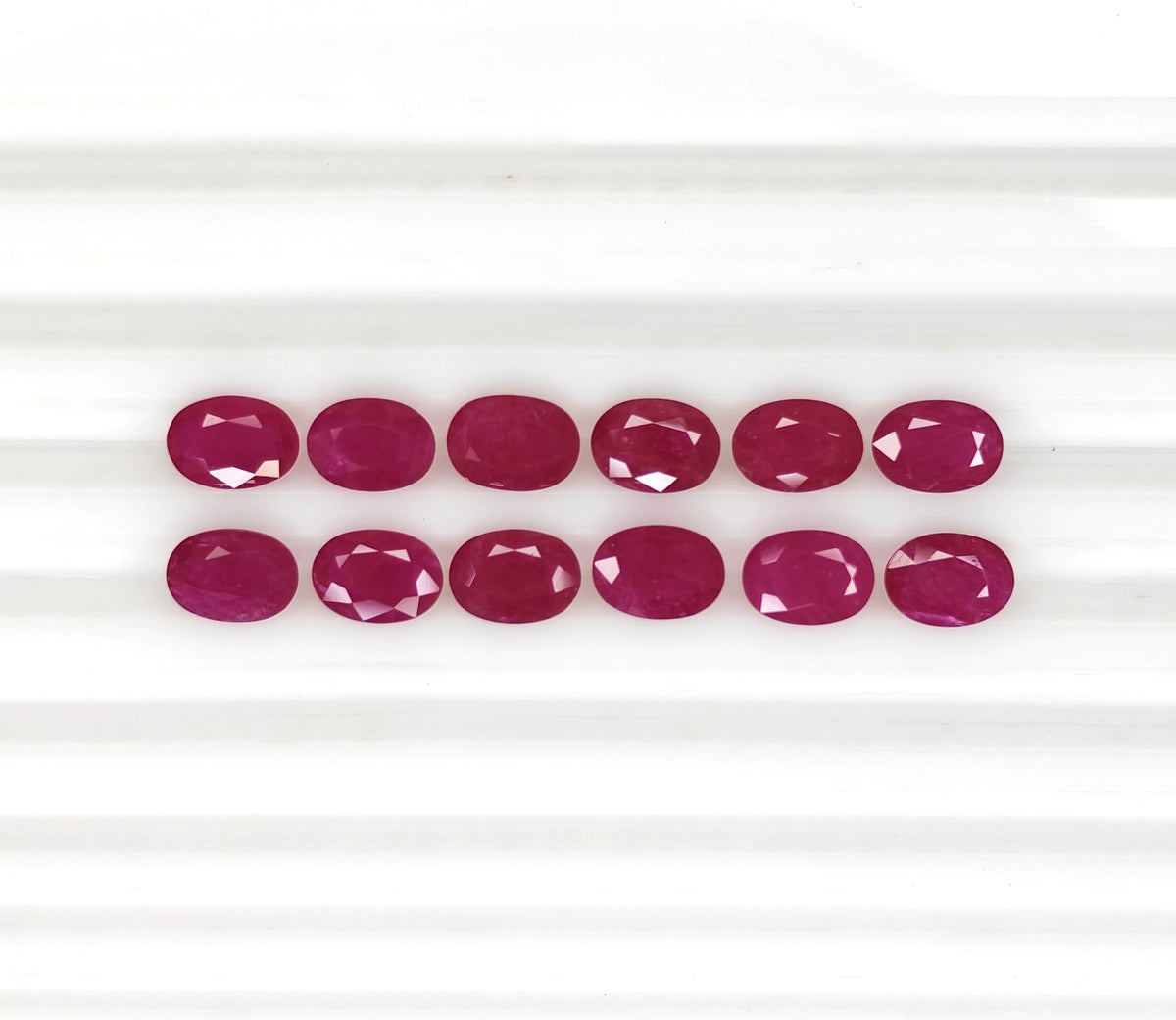 Natural Ruby Mozambique Oval 7x5 MM